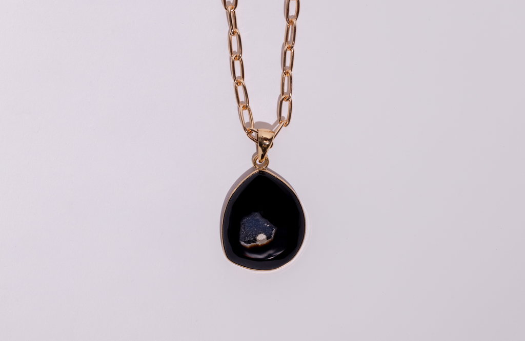 Alchemia - Agate Druzy Black