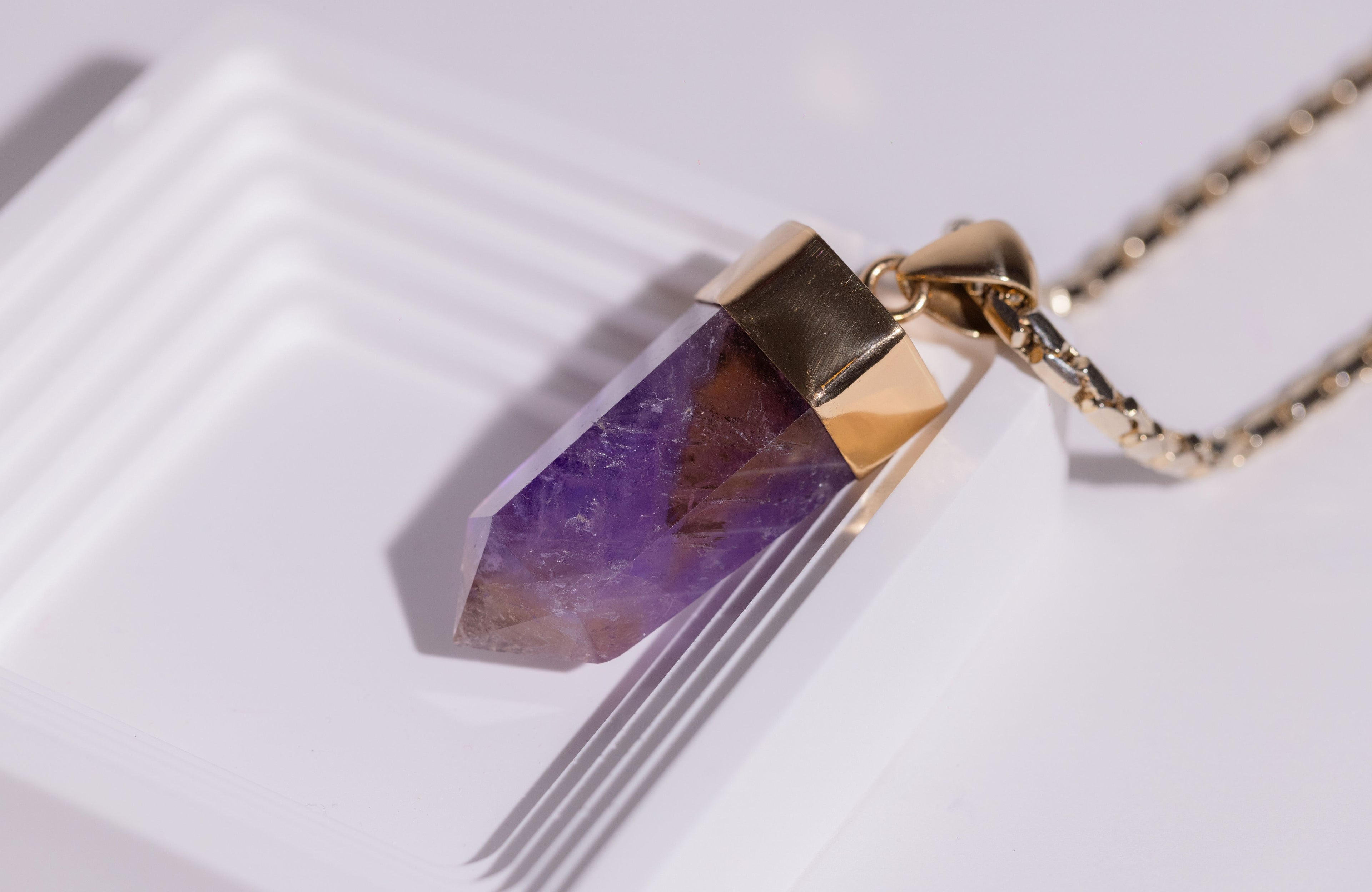 Alchemia - Amethyst Point Pendant