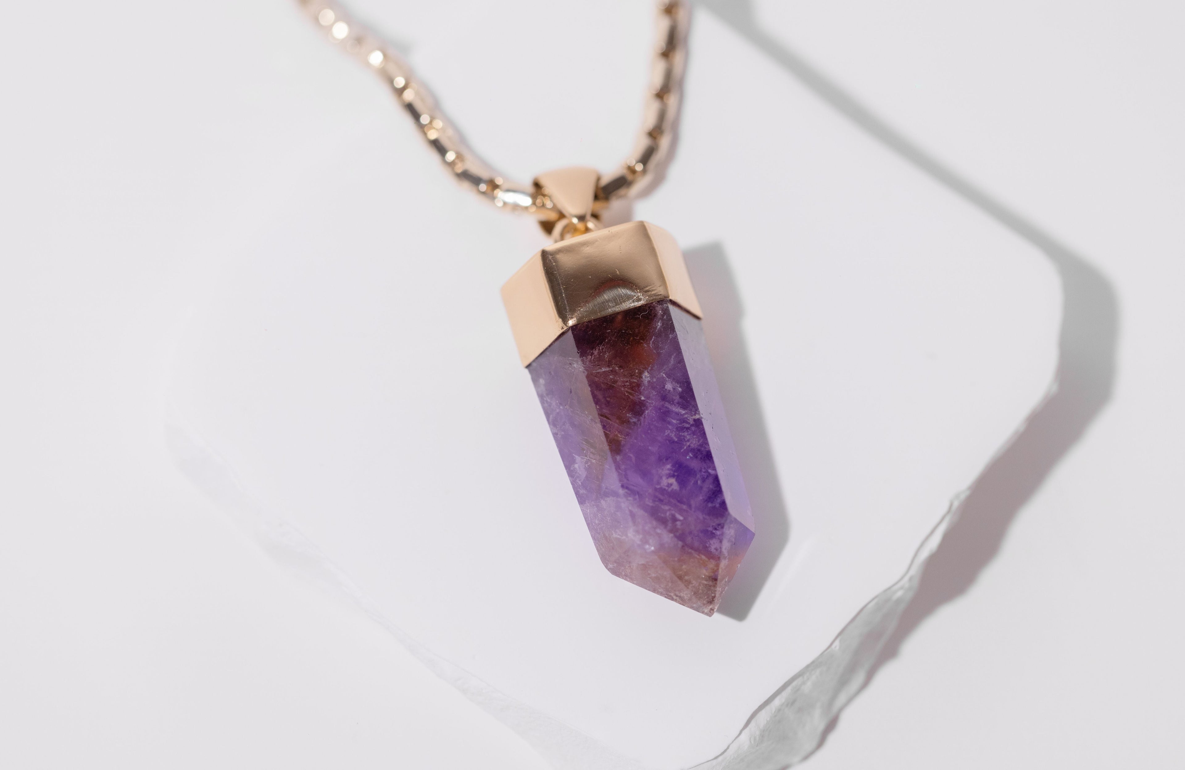 Alchemia - Amethyst Point Pendant