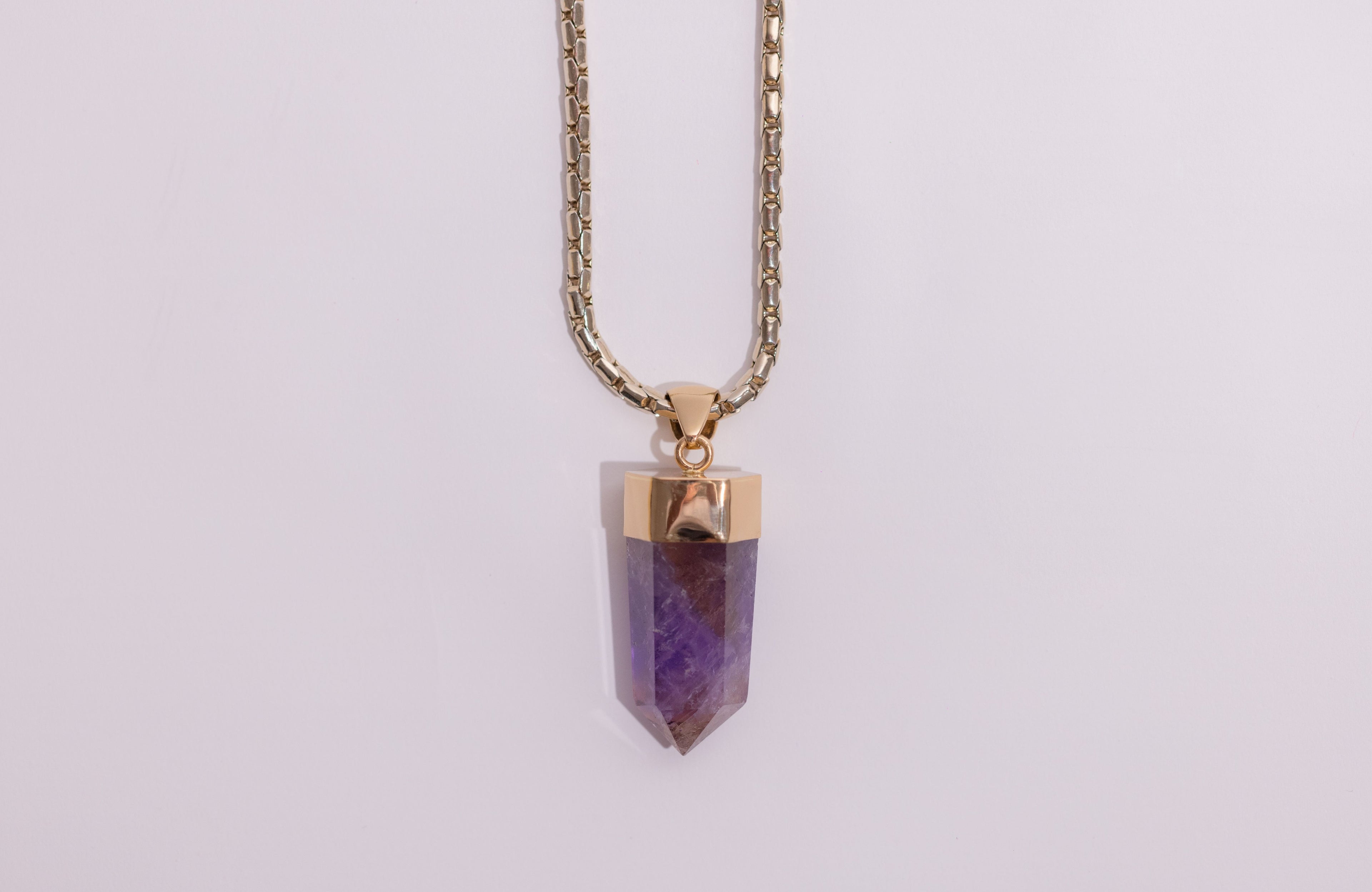 Alchemia - Amethyst Point Pendant