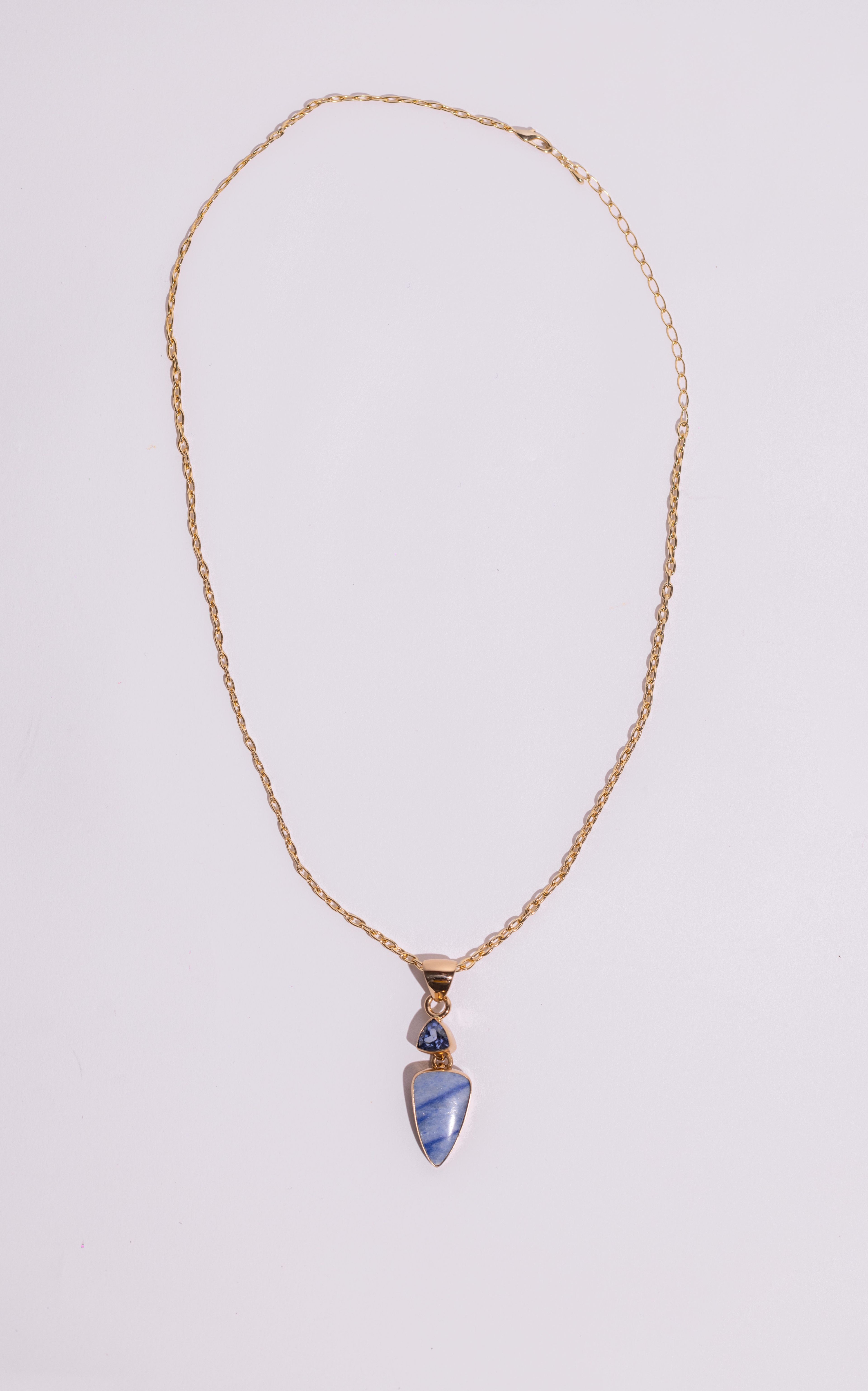 Alchemia - Saphire blue Pendant