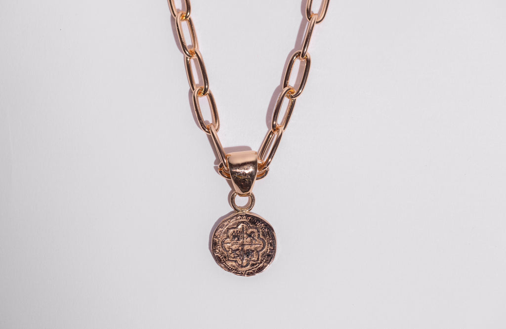 Alchemia - Spanish Coin Pendant