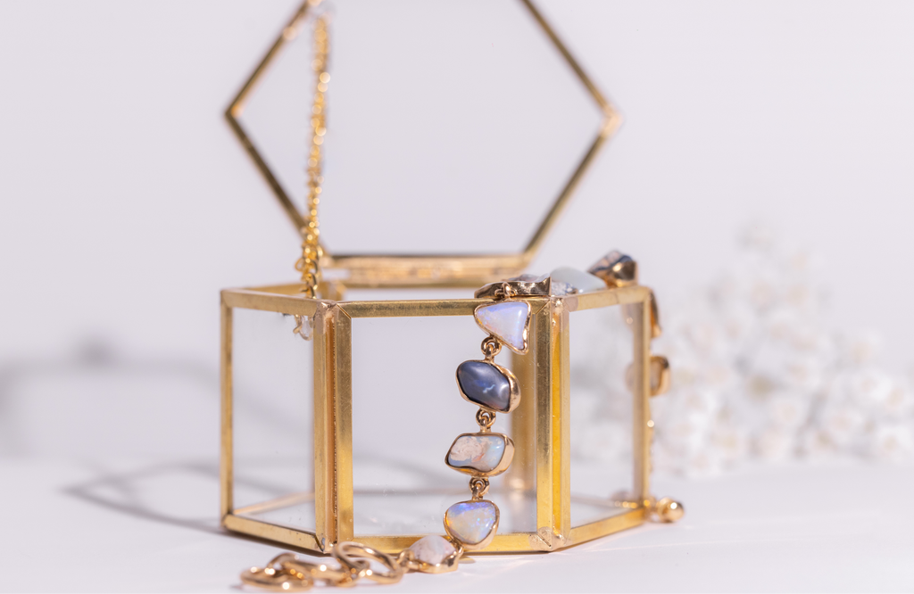 Alchemia – Black Australian Opal Bracelet