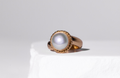 Gold Mother of Pearl - Ring