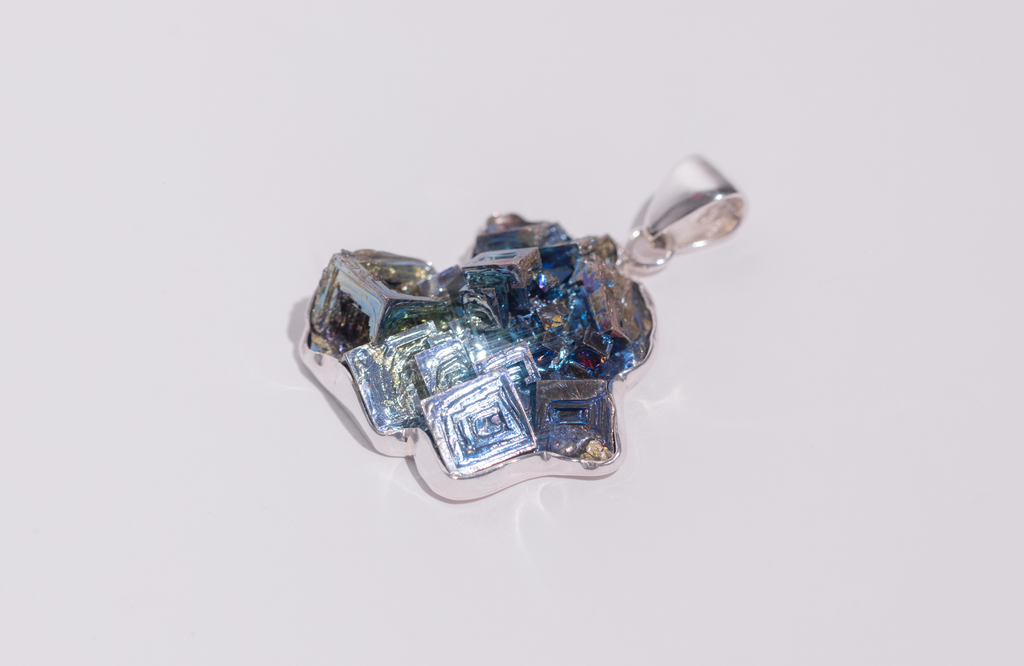 Silver Bismuth - Pendant