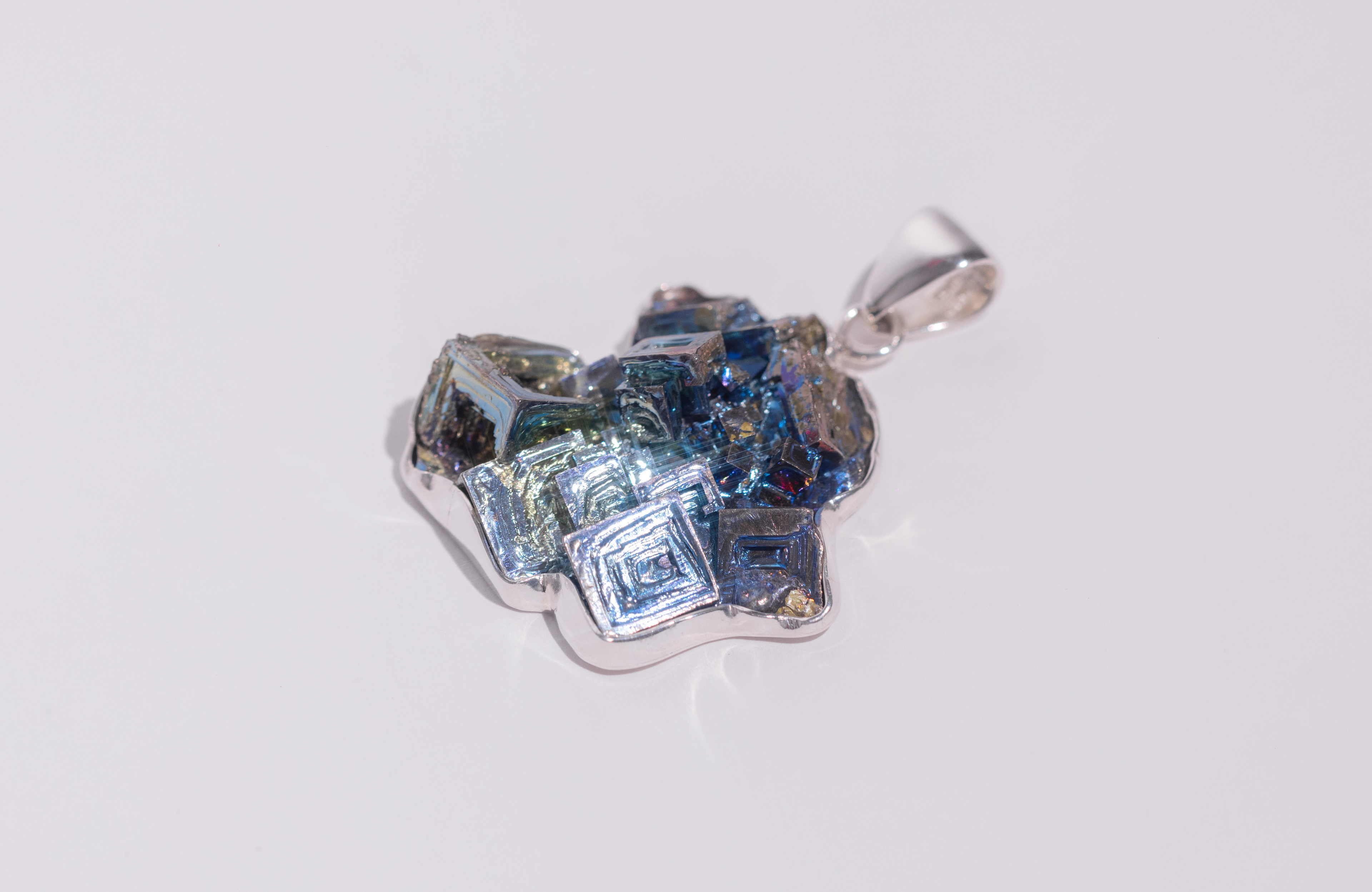 Silver Bismuth - Pendant
