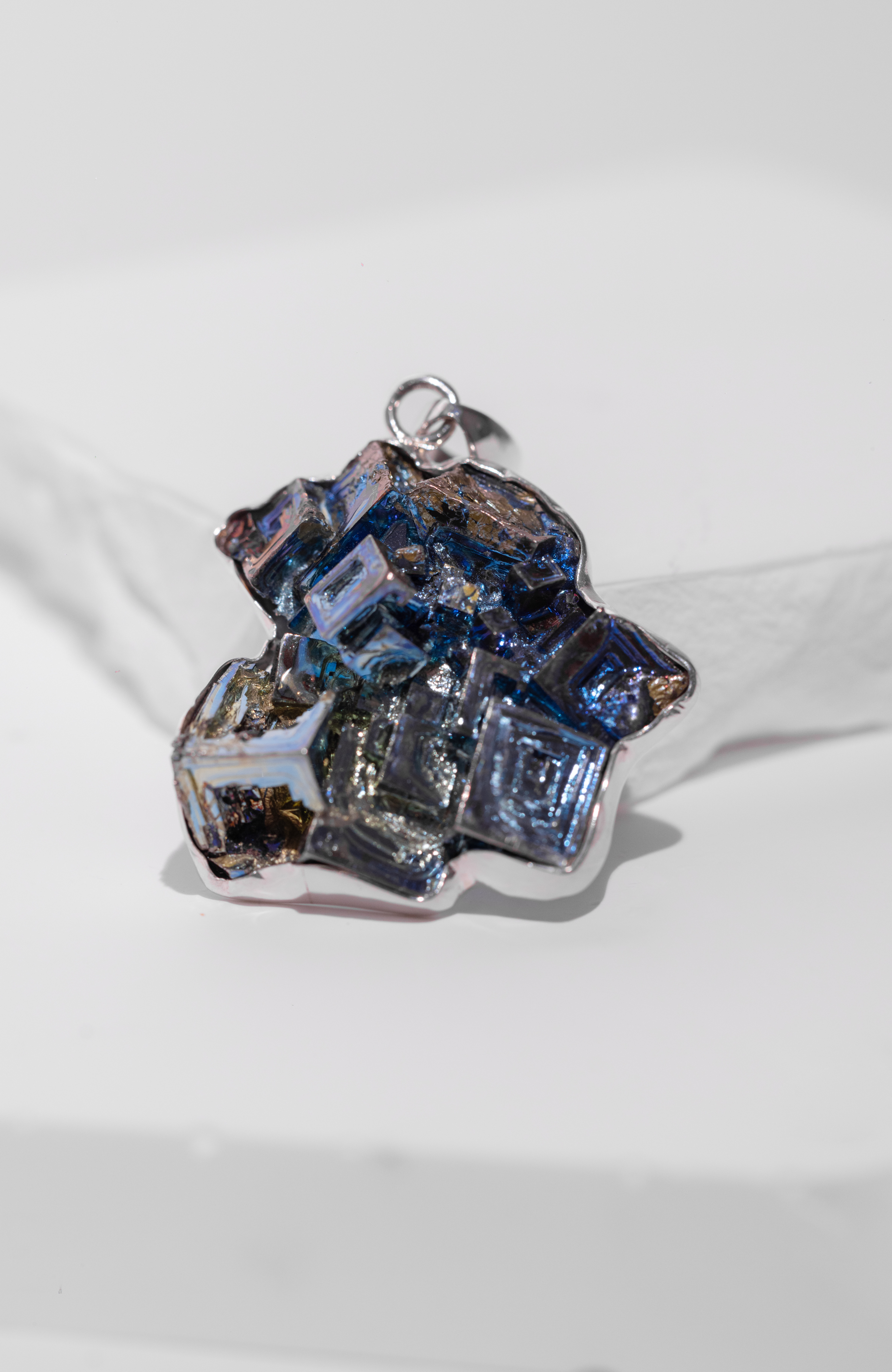 Silver Bismuth - Pendant