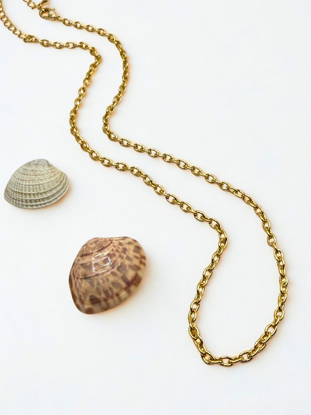 Chain Gold Medium Link 17"