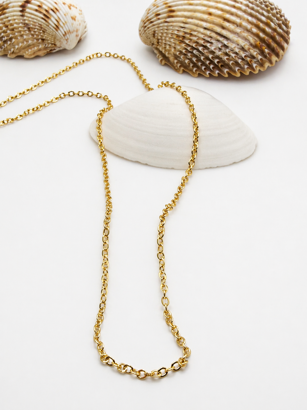 Chain Gold Medium Link 17"