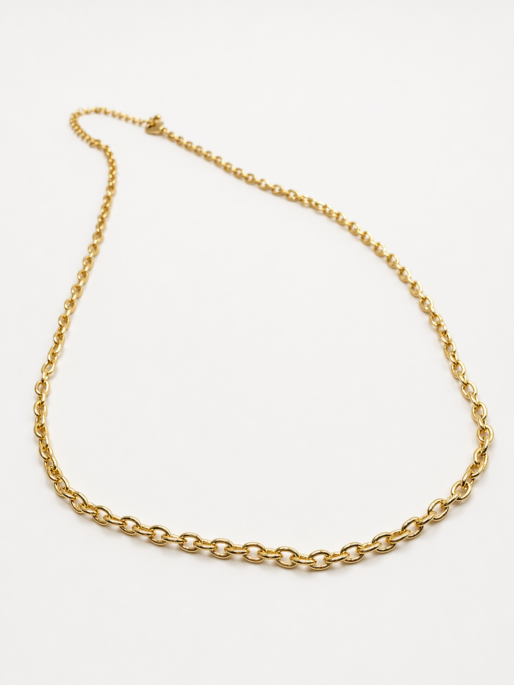 Chain Gold Medium Link 17"