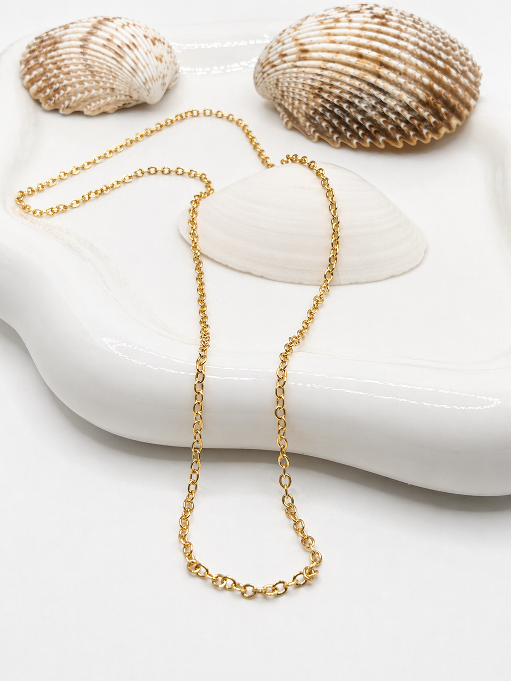 Chain Gold small link 17"