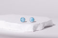 Larimar Stud Earing